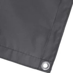 vidaXL balkonafskærmning HDPE 75 x 400 cm antracitgrå