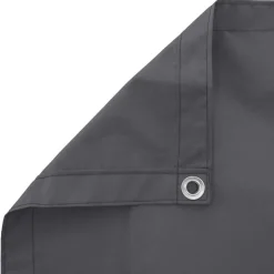 vidaXL balkonafskærmning HDPE 75 x 400 cm antracitgrå