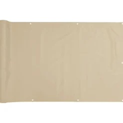 vidaXL balkonafskærmning Oxford-stof 75 x 400 cm beige