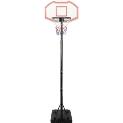 vidaXL basketballstativ 282-352 cm polyethylen hvid