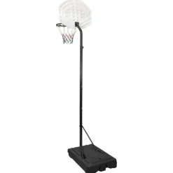 vidaXL basketballstativ 282-352 cm polyethylen hvid