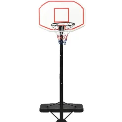 vidaXL basketballstativ 258-363 cm polyethylen hvid