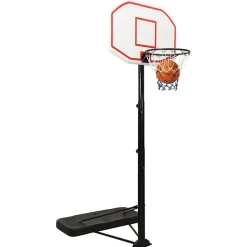 vidaXL basketballstativ 258-363 cm polyethylen hvid