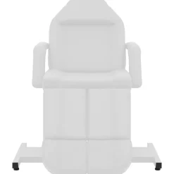 vidaXL behandlerbriks 180x62x78 cm kunstlæder hvid