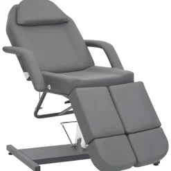 vidaXL behandlerbriks 180x62x78 cm kunstlæder grå
