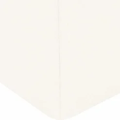 vidaXL Benpude Ensfarvet Hvid 63 x 52 x 19,5 cm PU Skum