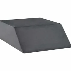 vidaXL Benpude Ensfarvet Grå 63 x 52 x 19 cm PU Skum