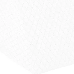 vidaXL Benpude Ensfarvet Hvid 60 x 50 x 30 cm Memory Skum