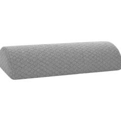 vidaXL Benpude Geometrisk Grå 52 x 20 x 11 cm Memory Skum