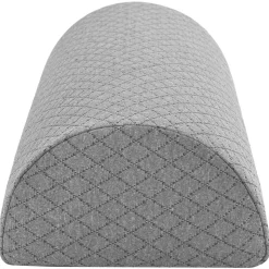 vidaXL Benpude Geometrisk Grå 52 x 20 x 11 cm Memory Skum