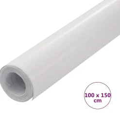 vidaXL bilfolie 100x150 cm 4D hvid