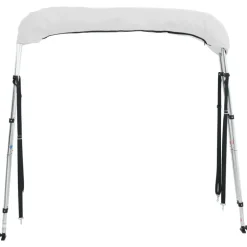 vidaXL biminitop med 3 buer og sidevægge 183x(137-152)x137 cm