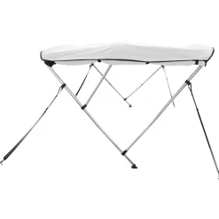 vidaXL biminitop med 3 buer og sidevægge 183x(137-152)x137 cm