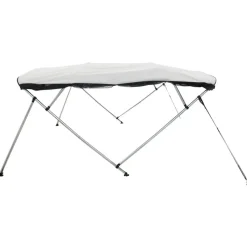 vidaXL biminitop med 4 buer og sidevægge 243x(170-182)x137 cm