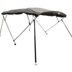 vidaXL biminitop med 4 buer og sidevægge 243x(170-182)x137 cm