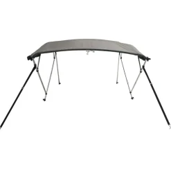 vidaXL biminitop med 4 buer og sidevægge 243x(170-182)x137 cm