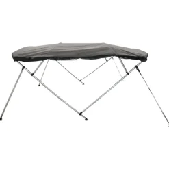 vidaXL biminitop med 4 buer og sidevægge 243x(170-182)x137 cm