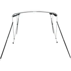 vidaXL biminitop med 3 buer og sidevægge 183x(137-152)x137 cm