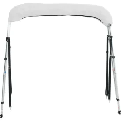 vidaXL biminitop med 3 buer og sidevægge 183x(137-152)x137 cm