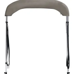 vidaXL biminitop med 2 buer 150x120x110 cm grå