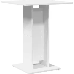 vidaXL bistrobord 60x60x75 cm konstrueret træ hvid
