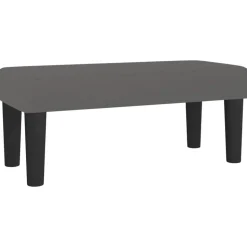 vidaXL bænk 70x30x30 cm kunstlæder grå