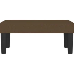 vidaXL bænk 70x30x30 cm stof brun
