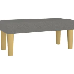 vidaXL bænk 70x30x30 cm stof mørkegrå
