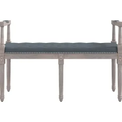 vidaXL bænk 110x40x70 cm velour mørkegrå