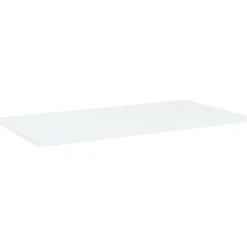 vidaXL boghylder 4 stk. 60x30x1,5 cm konstrueret træ hvid