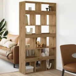vidaXL bogreol 100x33x187,5 cm konstrueret træ kunsteg