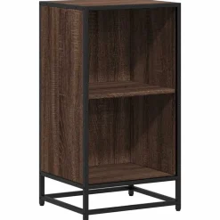 vidaXL bogreol 40x35x76 cm konstrueret træ brun egetræsfarve