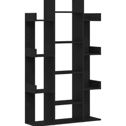 vidaXL bogreol 86x25,5x140 cm konstrueret træ sonoma-eg