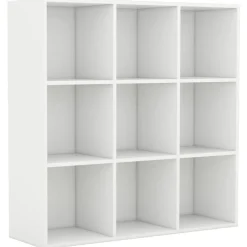 vidaXL bogreol 98x29x97,5 cm konstrueret træ hvid