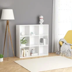 vidaXL bogreol 98x29x97,5 cm konstrueret træ hvid