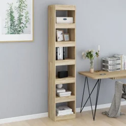vidaXL bogreol/rumdeler 40x30x198 cm sonoma-eg
