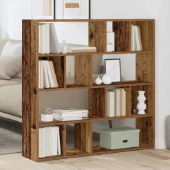 vidaXL bogreol/rumdeler 105x24x102 cm antikt træ