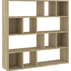 vidaXL bogreol/rumdeler 105x24x102 cm sonoma-eg