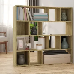 vidaXL bogreol/rumdeler 105x24x102 cm sonoma-eg