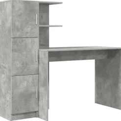vidaXL Bord 2 pcs Beton Grå