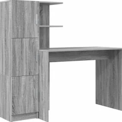 vidaXL Bord 2 pcs Grå Sonoma