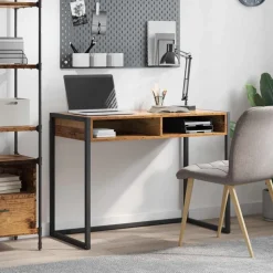 vidaXL Bord Gammelt træ 100 x 50 x 75 cm Konstrueret træ