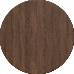 vidaXL Bordplade Brun eg Ø 40 x 1,5 cm Konstrueret træ