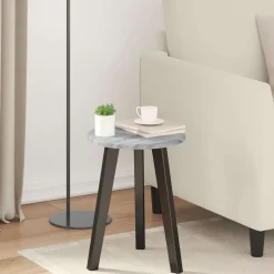 vidaXL Bordplade Grå Sonoma 30 x 30 x 1,5 cm Konstrueret træ