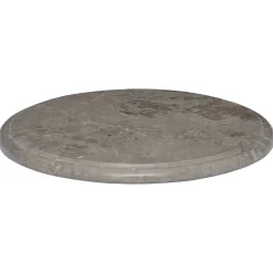 vidaXL bordplade Ø40x2,5 cm marmor grå