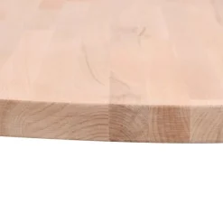 vidaXL bordplade Ø30x1,5 cm rund massivt bøgetræ