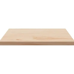 vidaXL bordplade 60x60x2,5 cm firkantet massivt fyrretræ