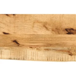 vidaXL bordplade 40x20x2,5 cm naturlig kant massivt ru mangotræ