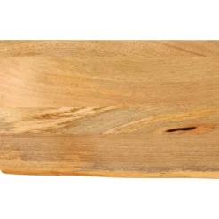 vidaXL bordplade 40x20x2,5 cm naturlig kant massivt mangotræ