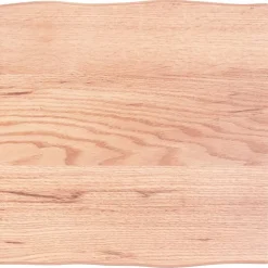 vidaXL bordplade 40x40x2 cm naturlig kant behandlet egetræ lysebrun
